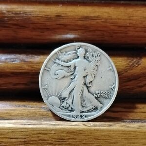 1942 S Liberty Walking Half Dollar Silver Coin